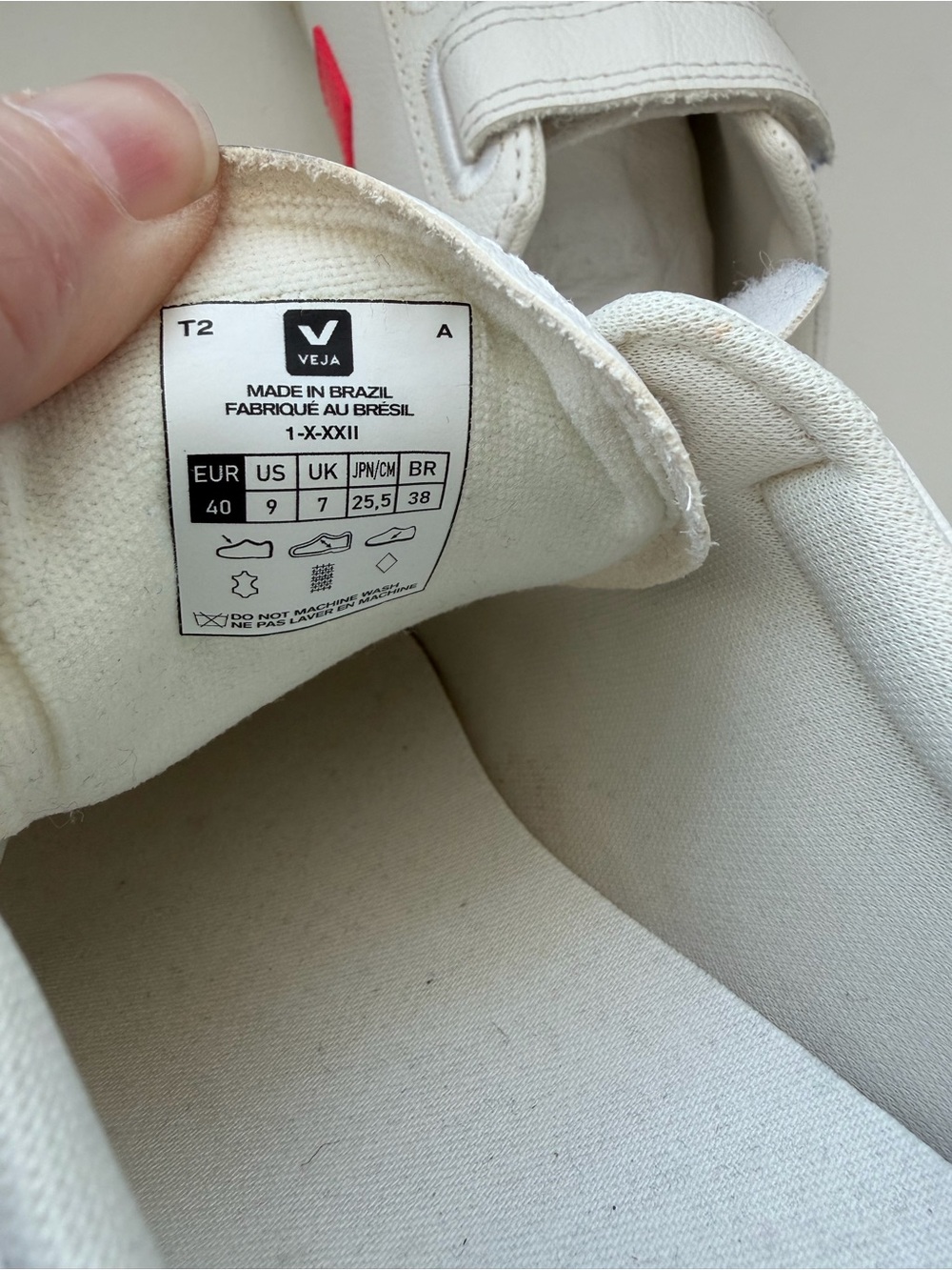 Veja Recife Leather Sneakers Pink Size 9 (40) - Picture 5 of 5